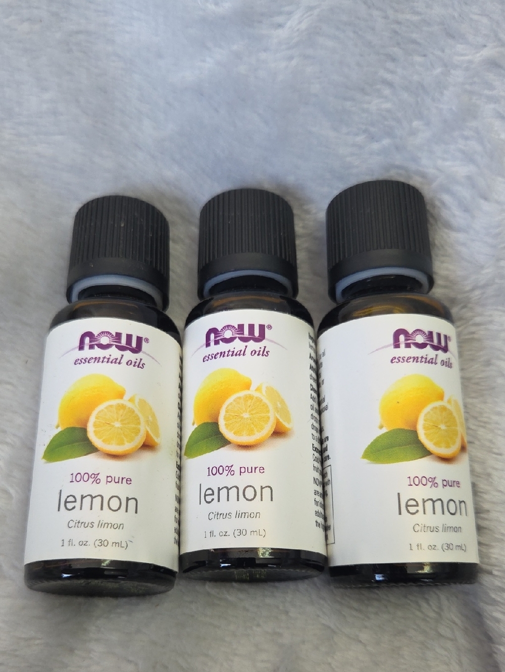 3 Bundle Essential Oils 100% Pure Lemon Oil - Yellow